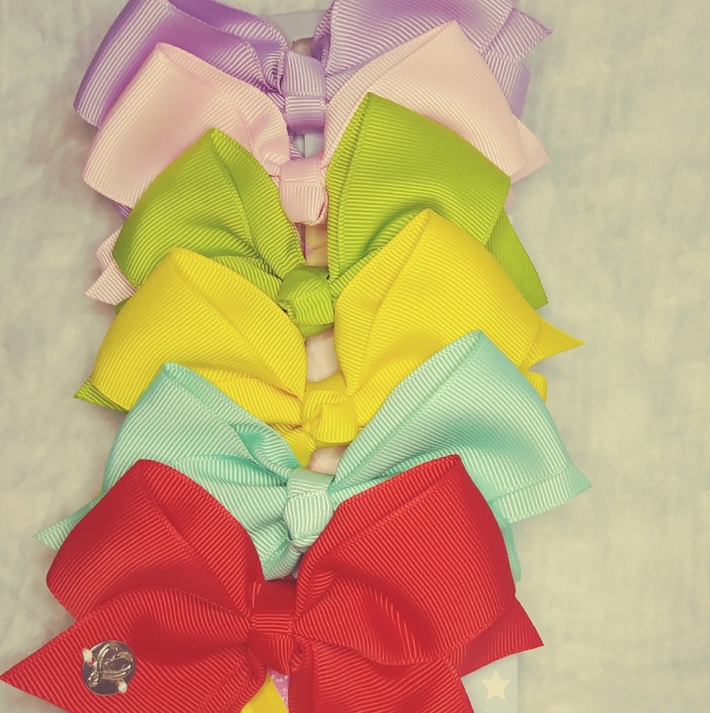 JoJo Siwa Hair Bows 6 Pack